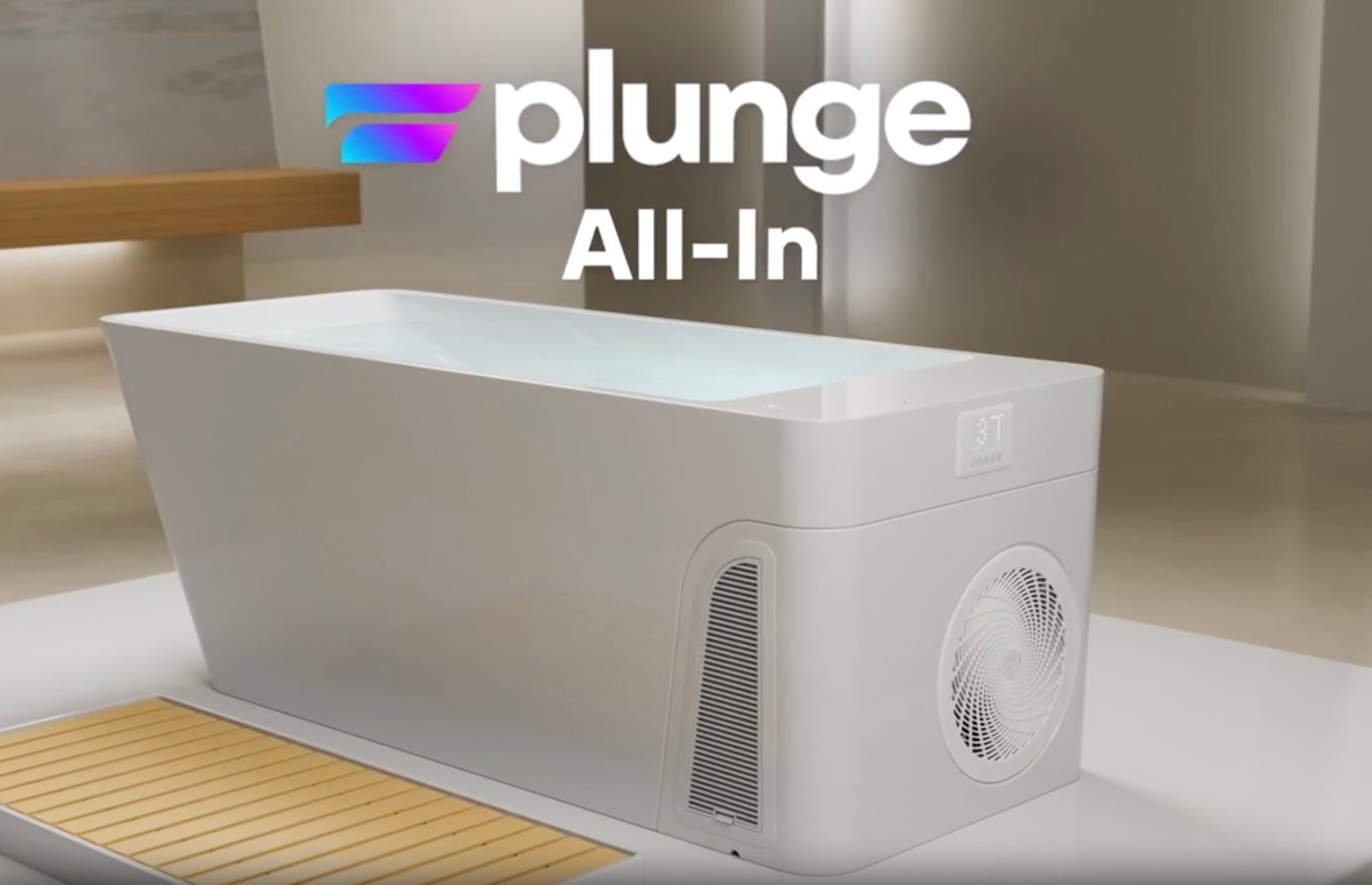 The next generation cold plunge tub by Plunge