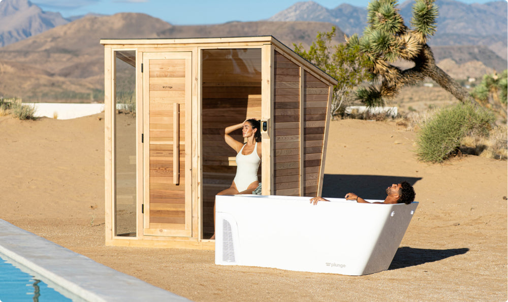 Contrast Therapy Bundle: Plunge All-In + Plunge Sauna