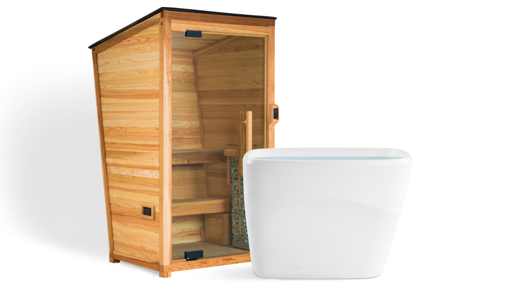 Contrast Therapy Bundle: Plunge Pod + The Sauna Mini