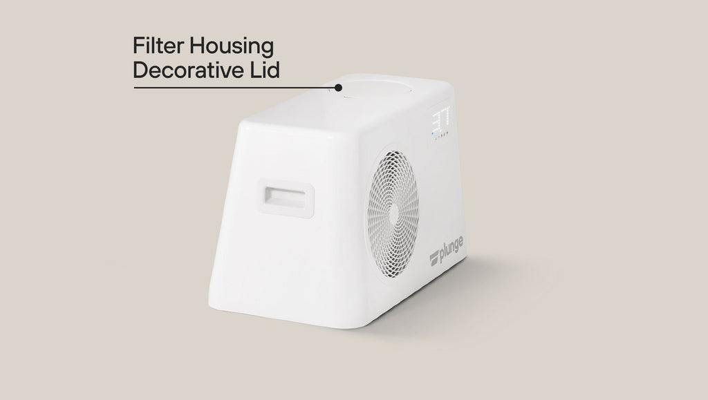 Plunge Pro Chiller Filter Housing Decorative Lid