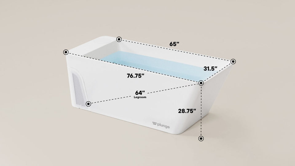 Plunge All-In | At-Home Ice Bath For Cold Water Therapy