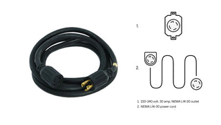 Standard Sauna Power Cord - 10ft