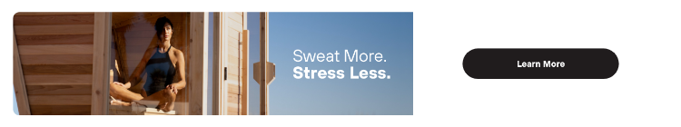 sweat more, stress less